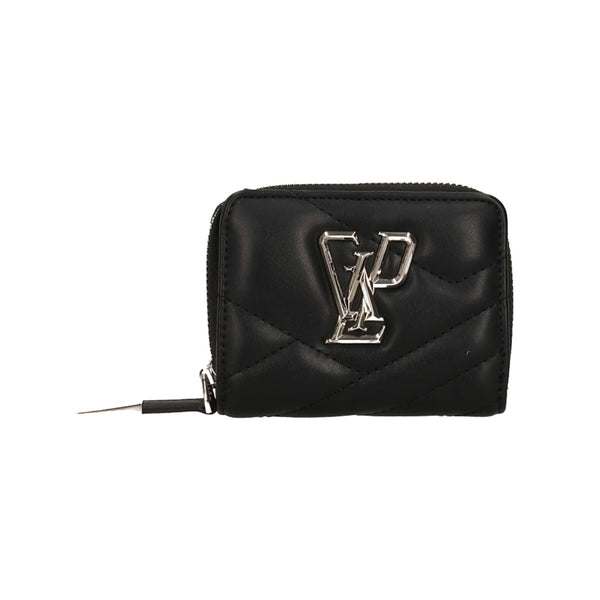 GAELLE Portafogli Portafoglio Donna monogram con bottone Nero A24 - GAELLEGAACW01114 - NERO - UNI - Francavilla Moda